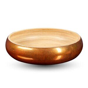 Lexa Bamboo Fruit Bowl - 12 Inch